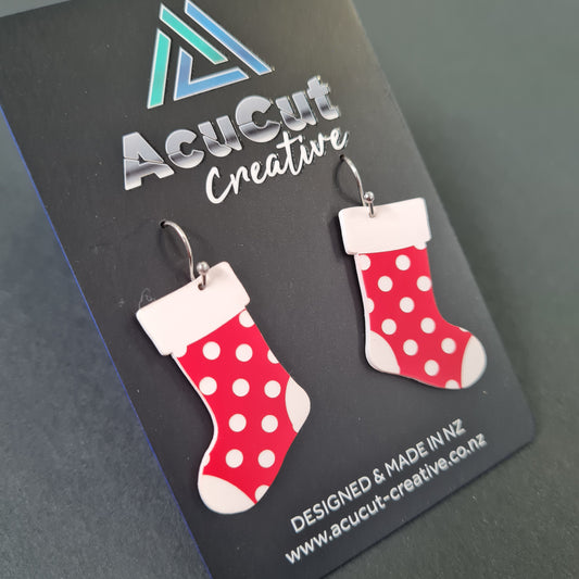 Christmas Stocking Earrings