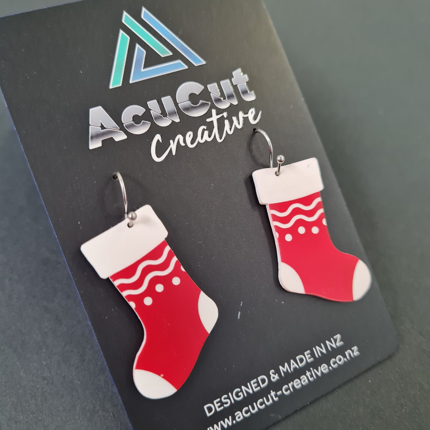 Christmas Stocking Earrings