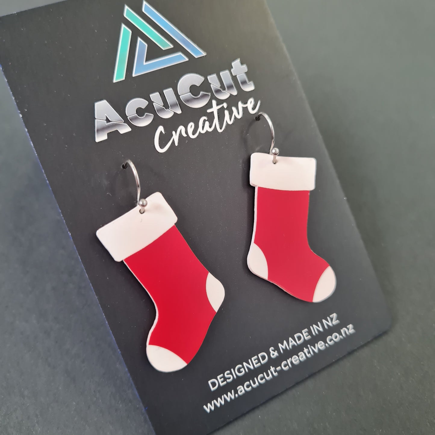 Christmas Stocking Earrings