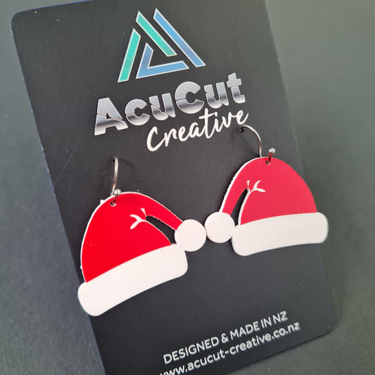 Santa Hat Earrings